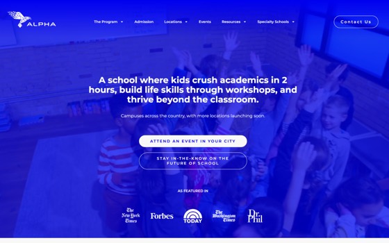 Alpha School screenshot