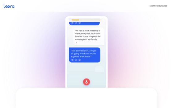 Loora screenshot